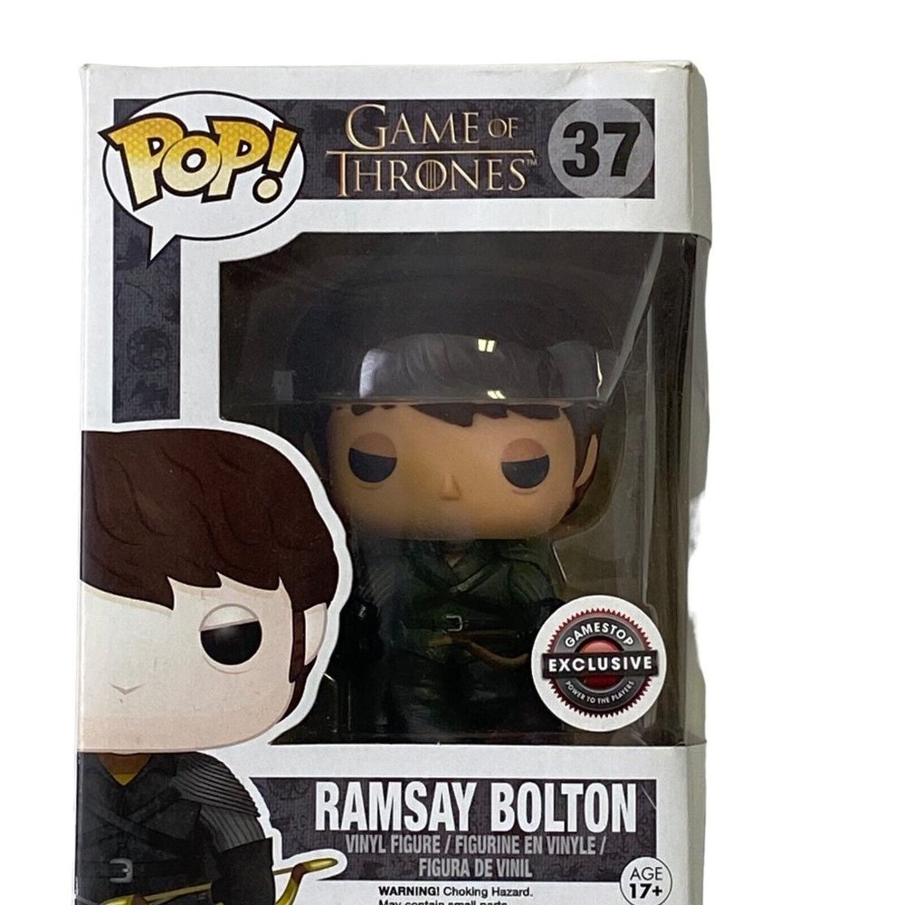 POP! Ramsay Bolton Game of Thrones 37 Gamestop Exclusive Funko with Box